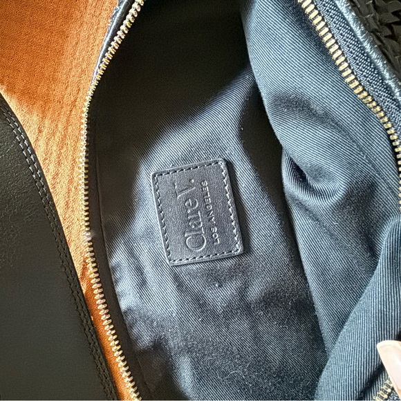 Clare V Black Woven Hobo Bag - Picture 4 of 6